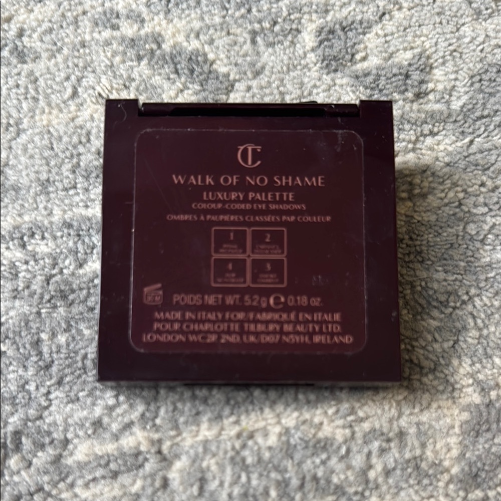 Charlotte Tilbury Walk of No Shame Luxury Palette